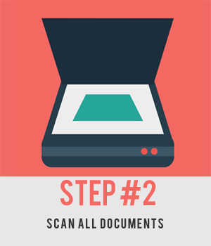 Step #2 - Scan All Documents