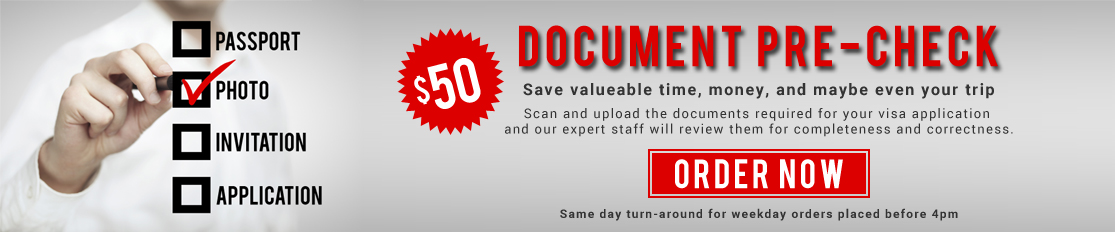 Save valueable time and money with Document Pre-Check!