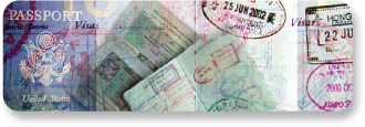 Passport and Visa Stamps